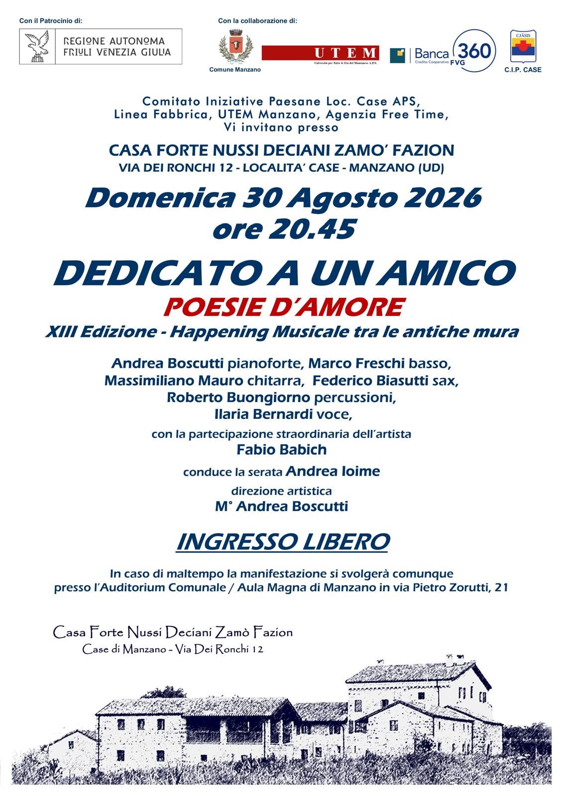 30.08.2026DedicatoAmico